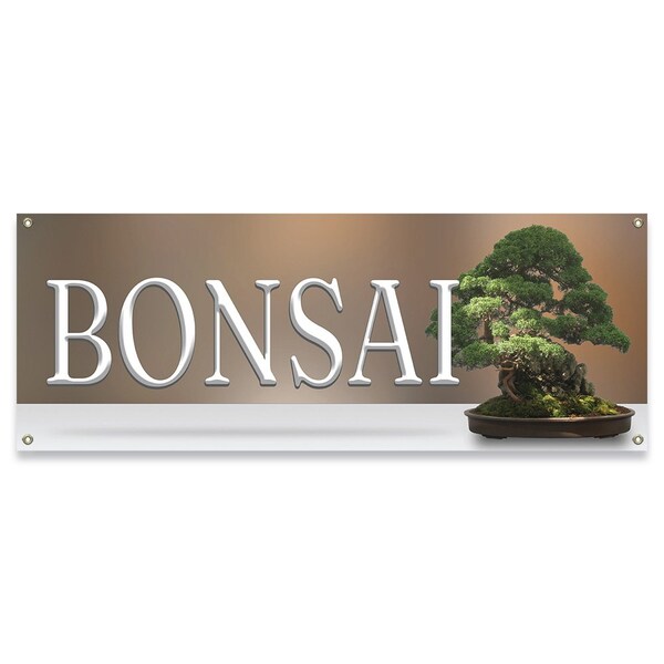 Signmission Bonsai Banner Concession Stand Food Truck Single Sided B-30021 - main